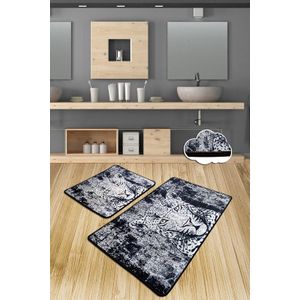 Tıger Multicolor Bathmat Set (2 Pieces)