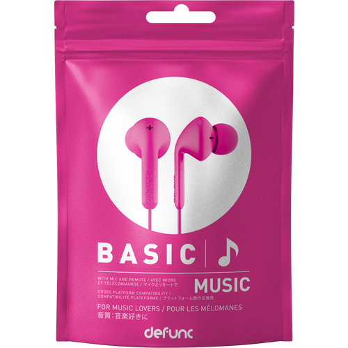 Slušalice - Earbud BASIC - MUSIC - Pink slika 5