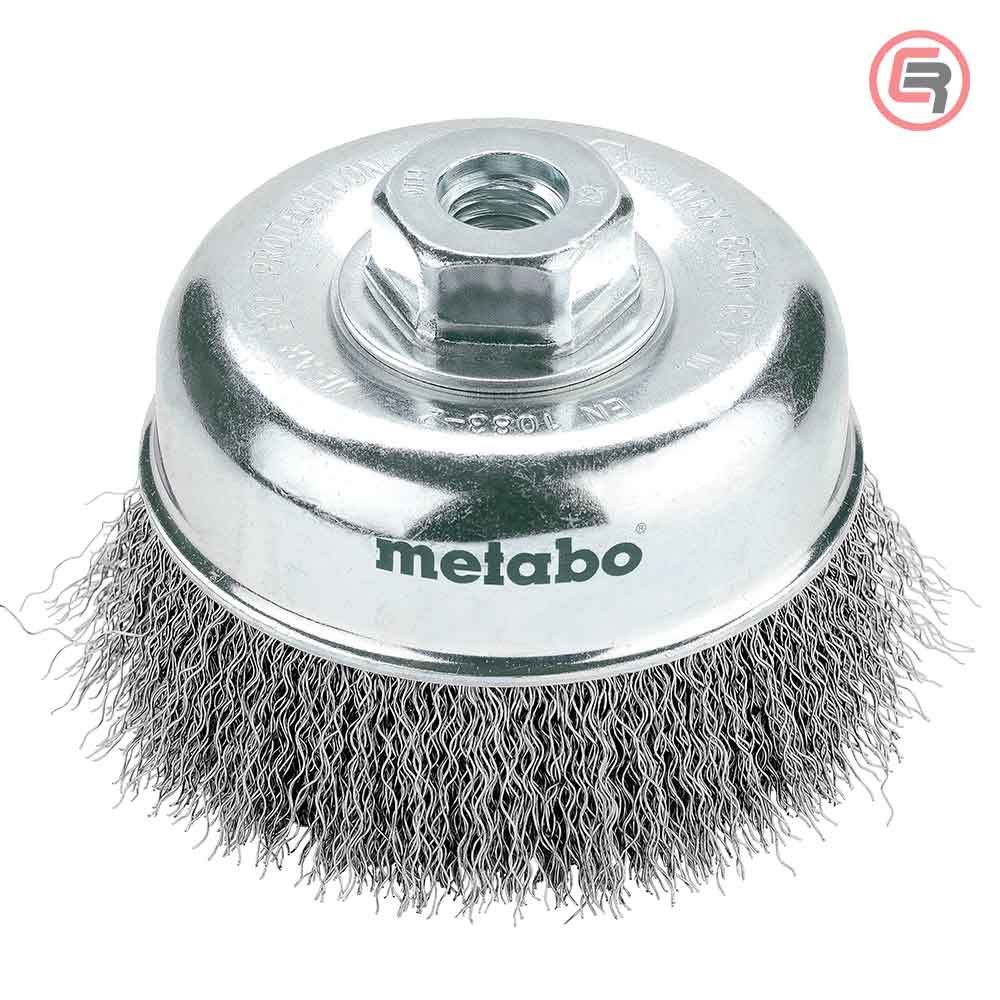 Metabo Četka Lončasta fi 100 × 0,3mm / M14 Valovita Žica – 623719000 slika 1