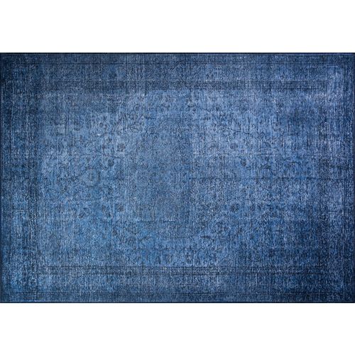 Dorian Chenille - Dark Blue AL 138 Multicolor Carpet (140 x 190) slika 1