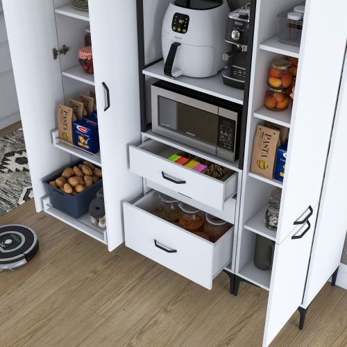 JE144 - 3114 White Multi Purpose Cabinet slika 7