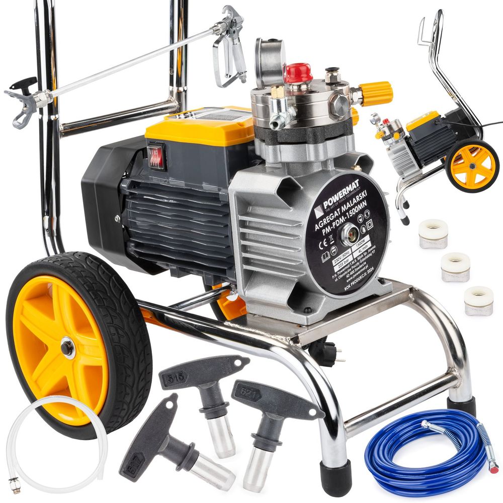 Powermat hidrodinamički agregat za bojanje 1500 W PM-PDM-1500MN slika 1