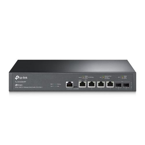 TP-Link JetStream 6-Port 10GE L2 Managed Switch with 4-Port PoE slika 1