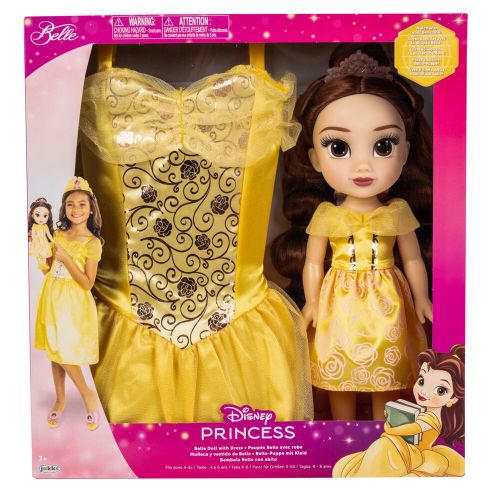 Disney Beauty and the Beast Belle doll + costume 38cm slika 1