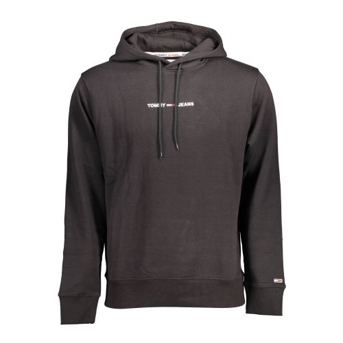 TOMMY HILFIGER SWEATSHIRT WITHOUT ZIP MAN BLACK slika 1