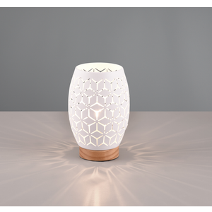 BIDAR-1 STOLNA LAMPA BIJELO MAT 1XE27