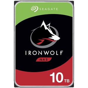 SEAGATE HDD Desktop Ironwolf NAS (3.5"/10TB/SATA/rmp 7200)