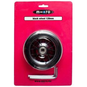 MICRO Točak 120 mm crni (metak)