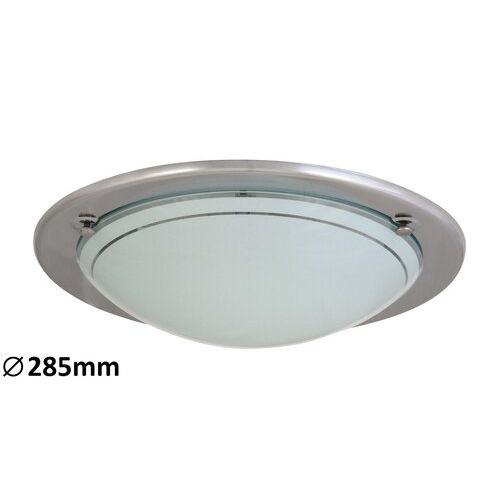 Rabalux Ufo plafonjera D29 E27 60W hrom opal slika 1