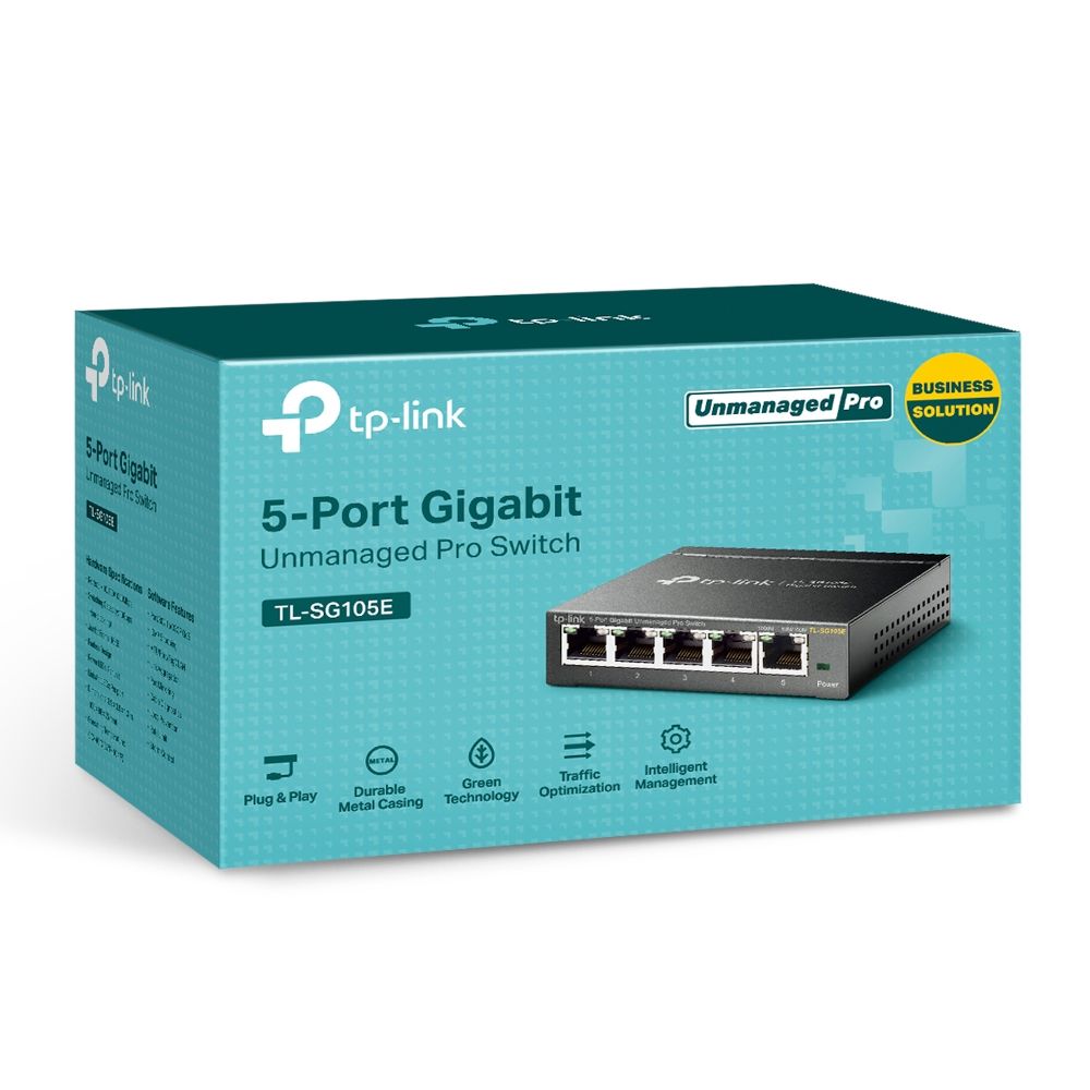 TP-Link TL-SG105E 5-PortGigabit Easy Smart Switch slika 2