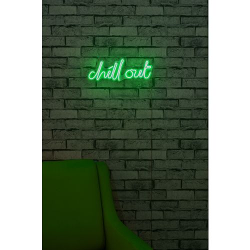 Wallity Ukrasna plastična LED rasvjeta, Chill Out - Green slika 3