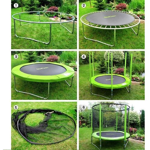 SkyFlyer trampolin ring – 180 cm slika 7