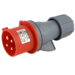 Famatel Utikač, 32A/380÷415, 4 Polni (3P+E), IP44 - 13302