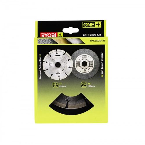 Ryobi set reznih ploča RAK6AGD125 RPP24 slika 1