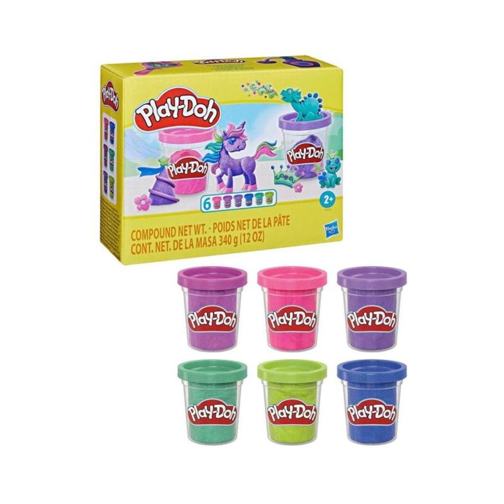 Play-Doh F9932 Set za modeliranje, 6 komada slika 1