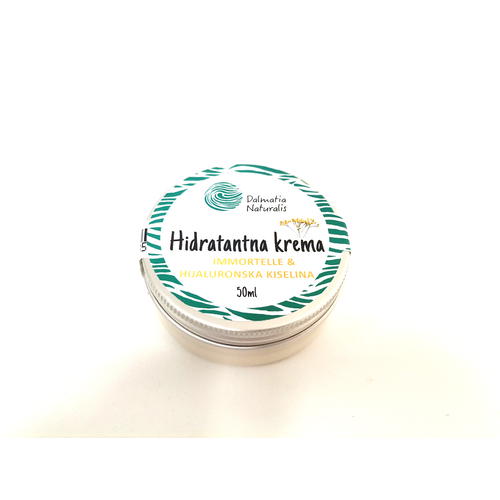 Dalmatia Naturalis Hidratantna krema smilje i hijaluronska kiselina 50 ml slika 1