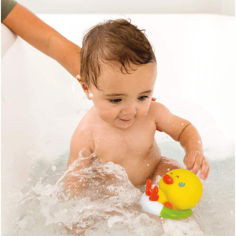 Infantino 205052 Igračka za kupanje sa termometrom Bath Duck slika 4