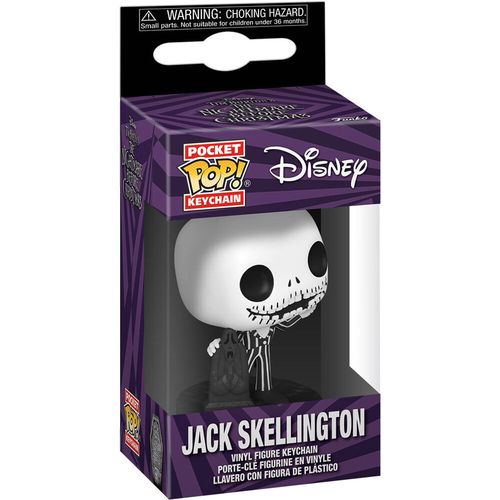 Pocket POP Keychain Disney Nightmare Before Christmas 30th Anniversary Jack Skellington slika 1