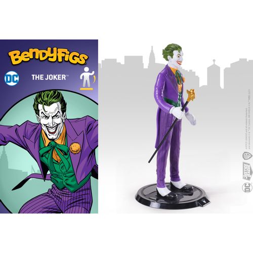 NOBLE COLLECTION - DC - BENDYFIGS - JOKER (STRIPOVI) slika 3