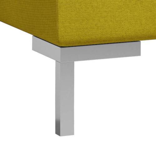 9-dijelni set sofa od tkanine žuti slika 18