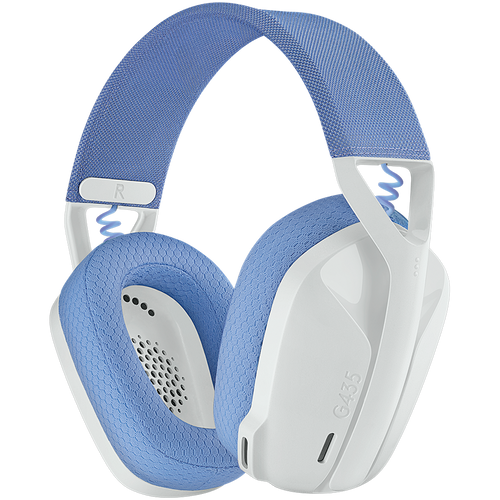 LOGITECH G435 LIGHTSPEED Wireless Gaming Headset - WHITE slika 5