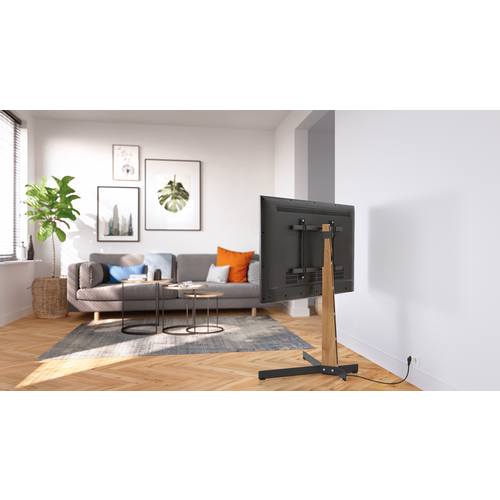 Vogels TVS3695, podni stalak za ekrane od 40"-77", do 50kg, crni slika 2