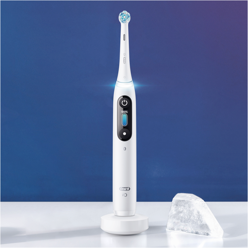 Oral-B iO8 White Alabaster Električna četkica za zube slika 4