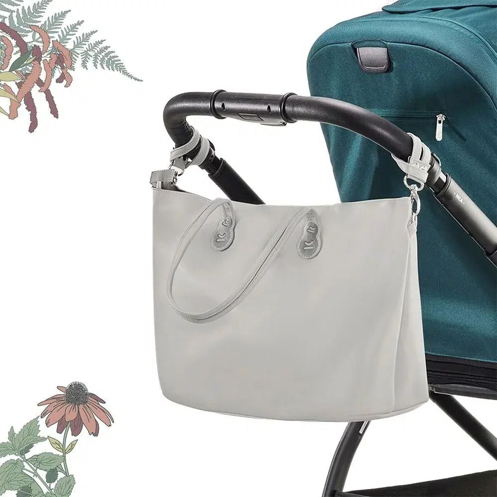 Kinderkraft Torba za mamu Treasure Bag, Light Grey slika 7