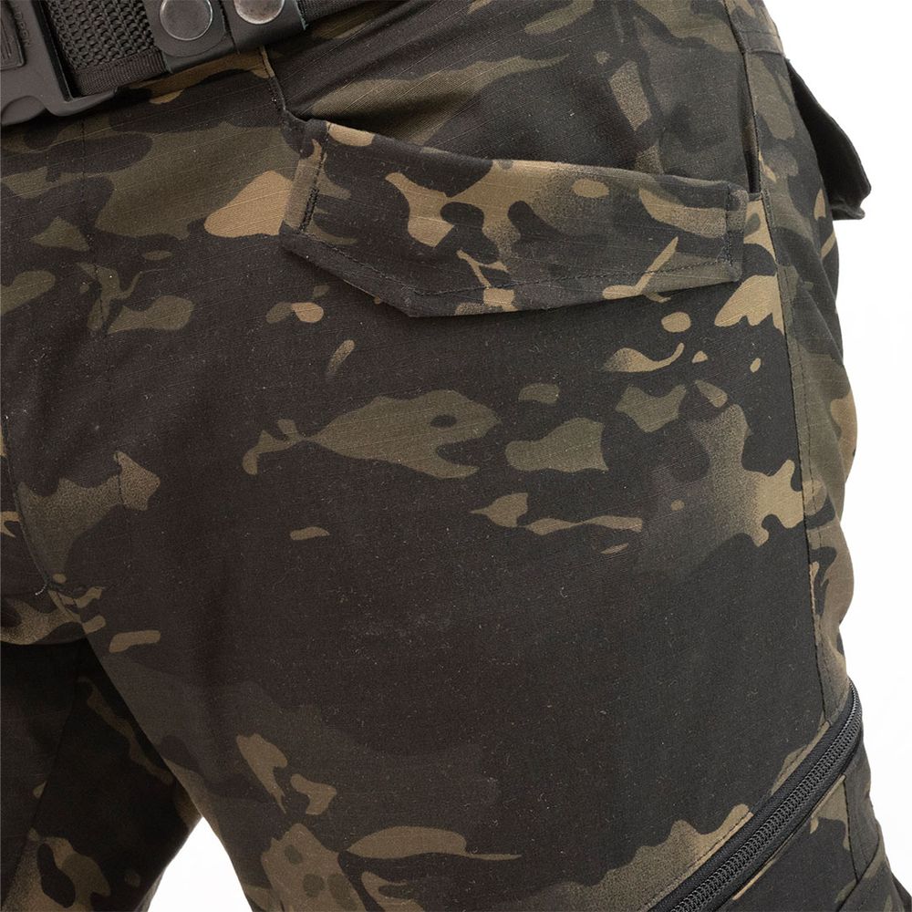 XGB3 Taktičke muške hlače, Multicam Black slika 9