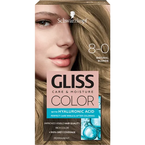 Gliss Color Farba za kosu 8-0 Prirodno plava slika 1