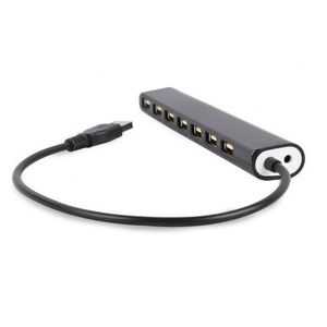 Gembird UHB-U2P7-04 USB 2.0 7-port hub, black