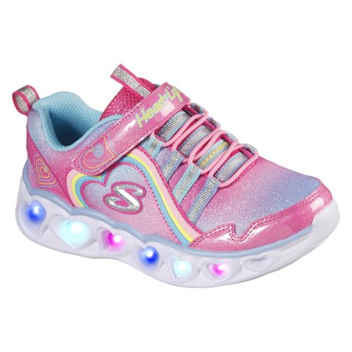 Skechers Heart Lights-Rainbow Lux Dječje Tenisice 302308L-PKMT slika 5