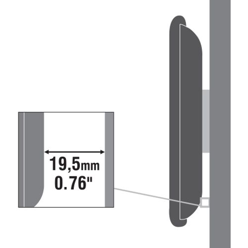 TV nosač 23"-50", do 45kg/ VESA do 200x200 slika 4