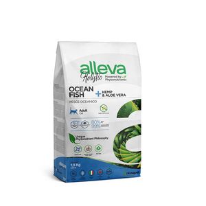 Alleva Holistic Cat Adult Ocean Fish + Hemp &amp; Aloe Vera 400 g