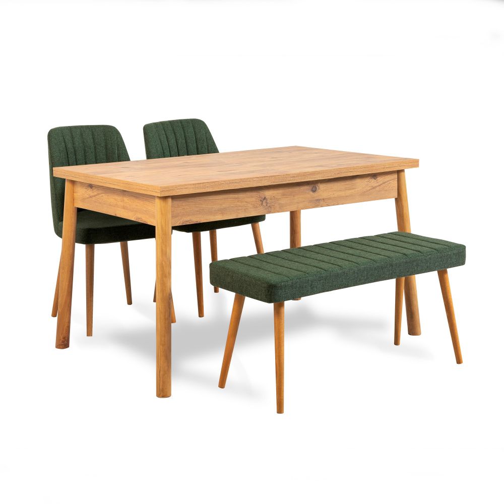 Costa Atlantice - Zeleni Set Stola i Stolica (4 Komada) slika 3