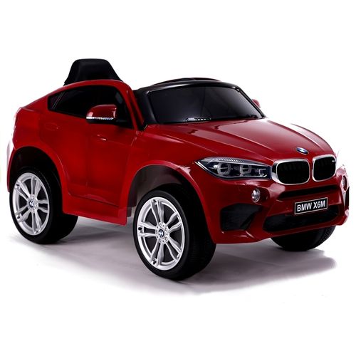Licencirani BMW X6 crveni lakirani - auto na akumulator - NOVI dizajn slika 1