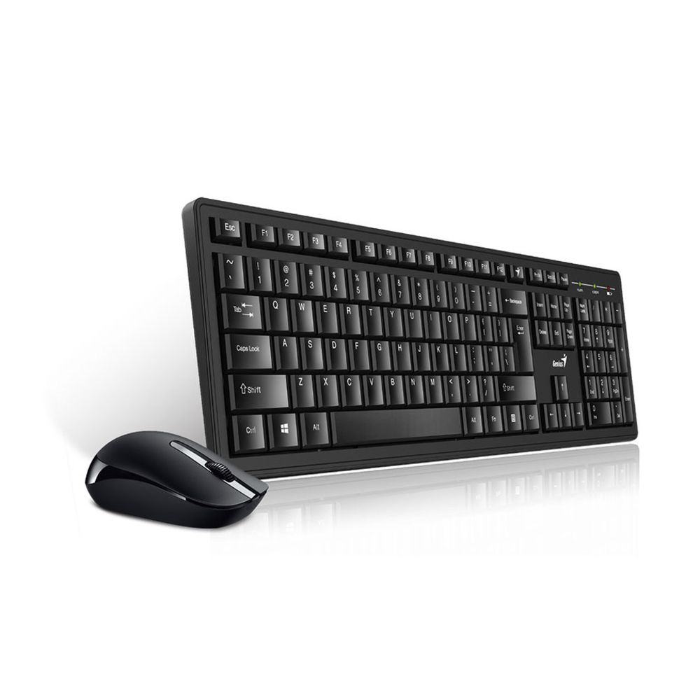 Genius KM-8200 tastatura+miš  wireless set, dual-color, crno-siva boja, slika 3