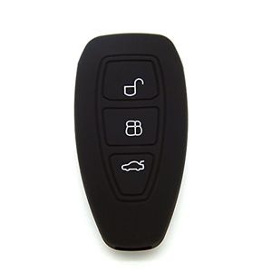 Silikonska Navlaka za Ključ Ford Tip 1 - Crna (Tri Tipke)