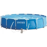 Intex bazen 305x76 cm metalna konstrukcija sa pumpom 28202NP
