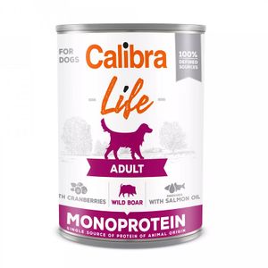 Calibra Dog Life Adult Divlji Vepar sa Brusnicom Konzerva, hrana za pse 400g