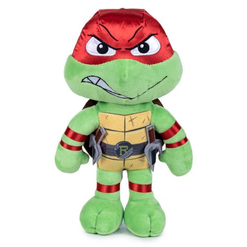 Ninja Turtles Mutant Mayhem Rafael plišana igračka 38 cm slika 1