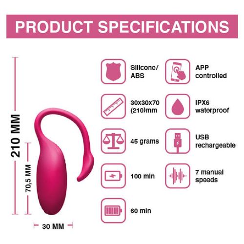 Magic Motion Flamingo Vibrator Bullet slika 7