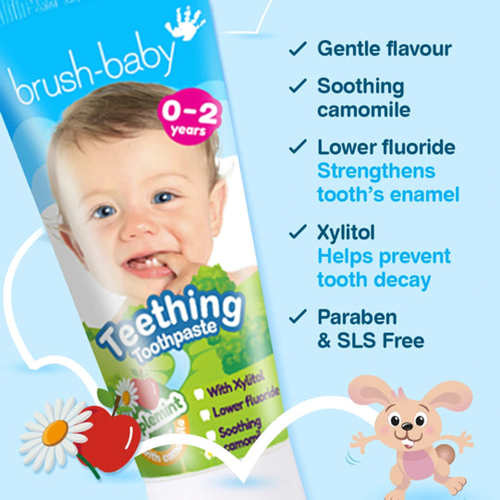 Brush-Baby Pasta za nicanje zubića Teething Toothpaste 50ml slika 3