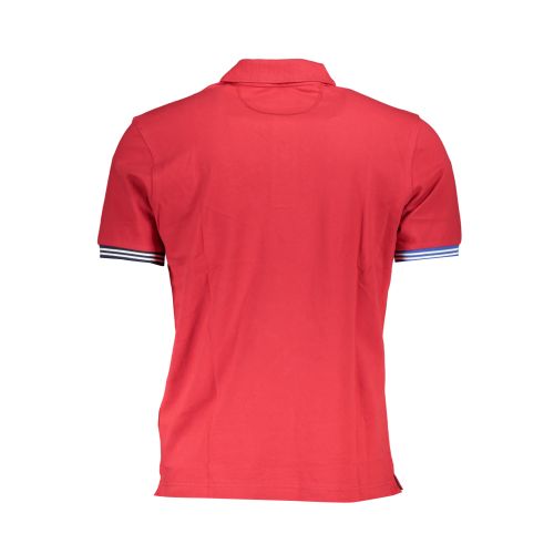 LA MARTINA MEN'S RED SHORT SLEEVED POLO SHIRT slika 2