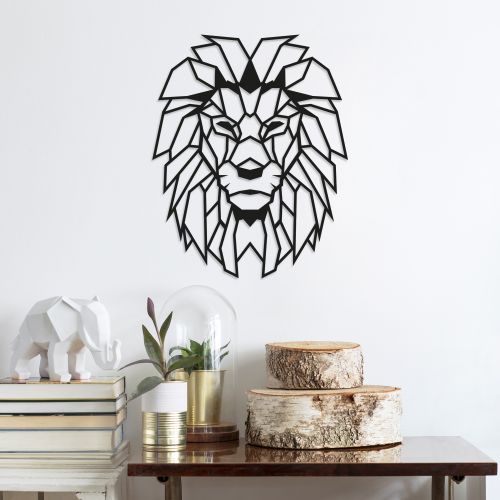 Wallity Metalna zidna dekoracija, Lion slika 2