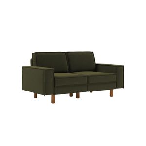 Dvosjed Sofa Sparrow 2 - boje: uljna zelena orah