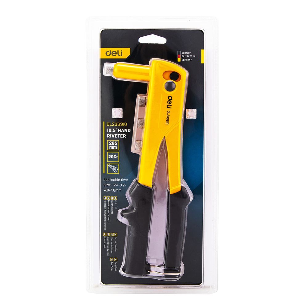 Deli Kliješta za pop-nitne, Basic 2,4-4,8mm DL236910 slika 3