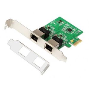 LAN MK E-Green PCI-E 2xRJ45 10/100/1000 Mbp/s