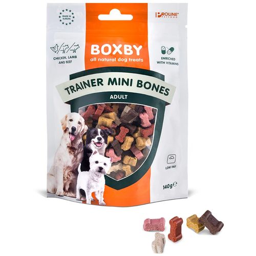 Boxby poslastica trainer mini kosti 140 g slika 1