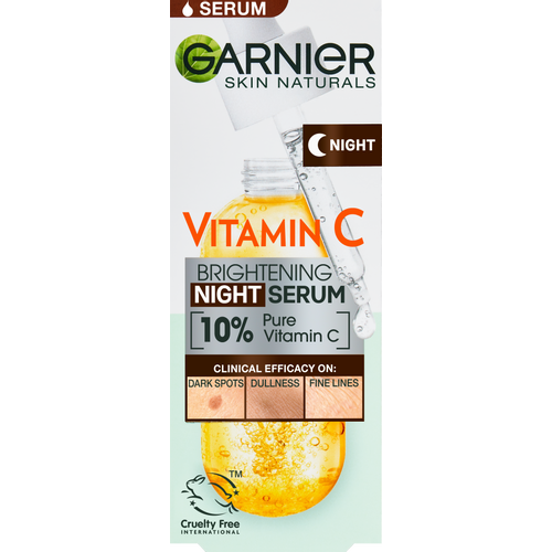 Garnier Skin Naturals Vitamin C noćni serum za blistavu kožu 30ml slika 2